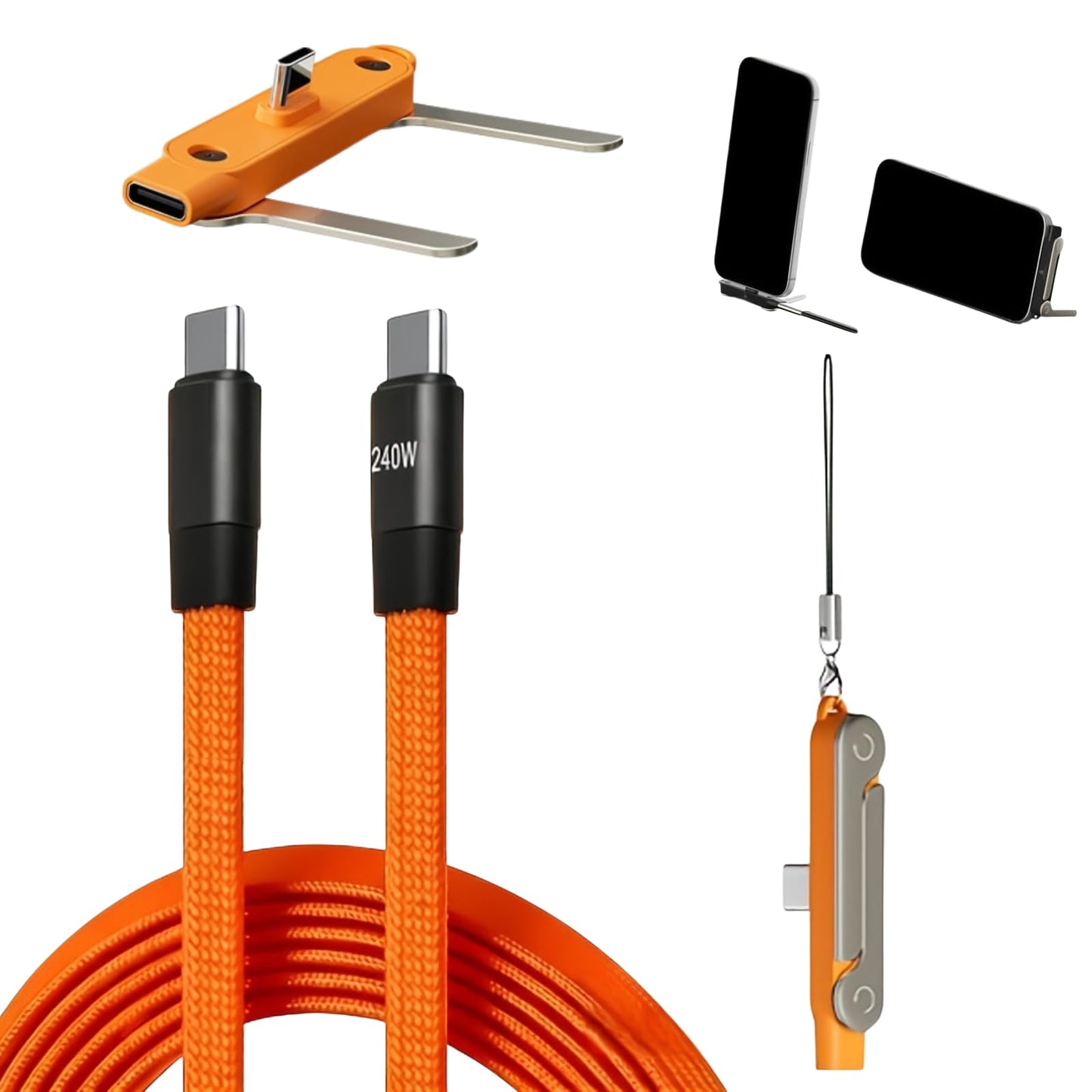 ZYPER™ 2-in-1 Detachable Cable With Stand