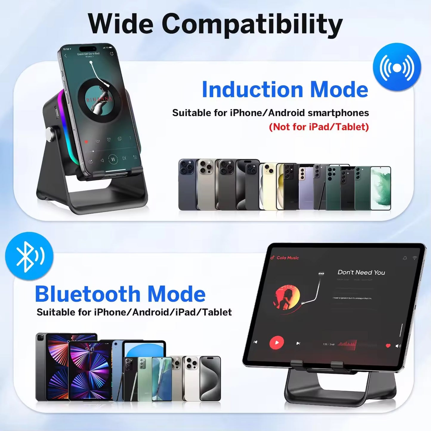 ZYPER INDUCTION SPEAKER 5IN1